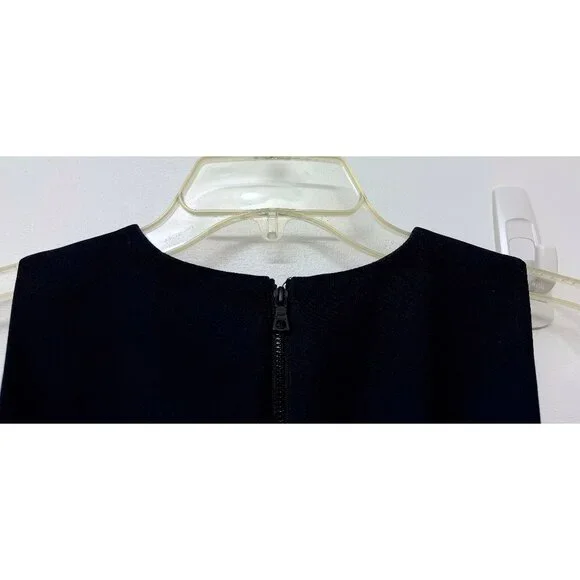 NWT Alice + Olivia The Beatles Clyde Shift Mini Dress Fab Four Portrait Black 0 - Picture 10 of 13